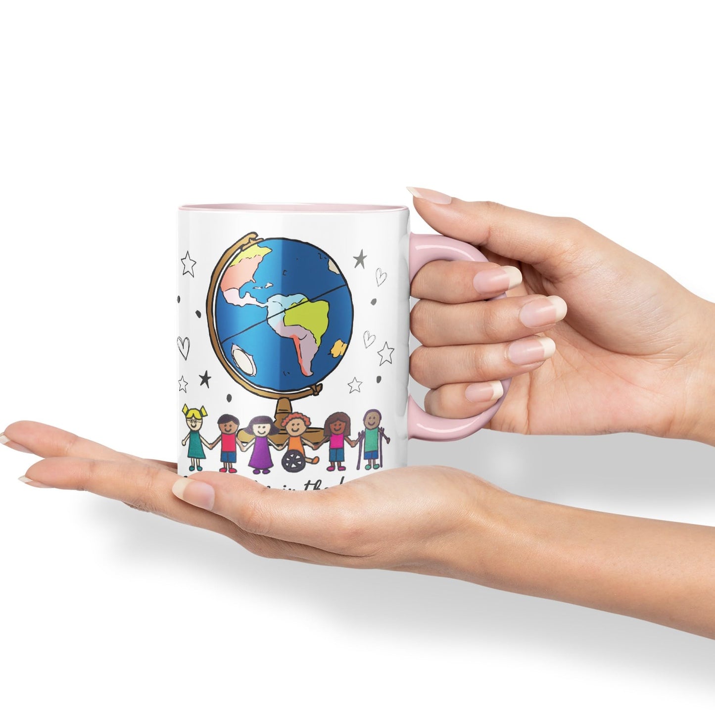 Vixar Best Teacher in The World, Teacher Mug, Teacher Gift from Kids, School Gift, end of Year