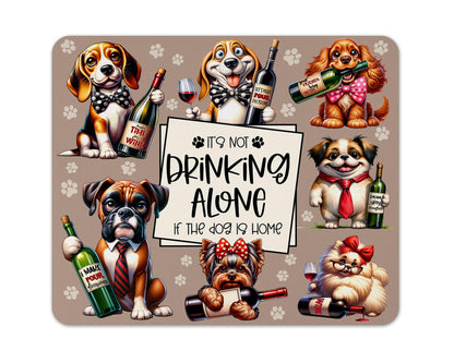 Funny Animals Fabric Mouse Pad 5mm Rectangle – Sarcastic Gift for Desk, Office & Home, 196×235 mm